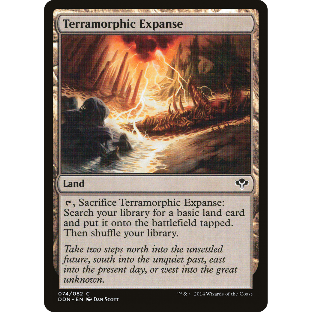 Terramorphic Expanse (DDN-074) - Duel Decks: Speed vs. Cunning