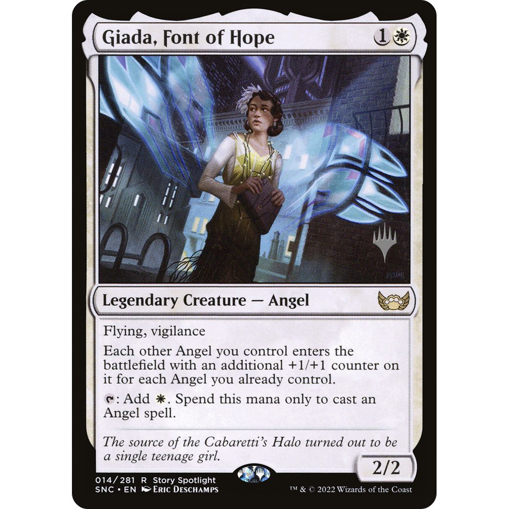 Giada, Font of Hope (PPSNC-014) - Streets of New Capenna Promos