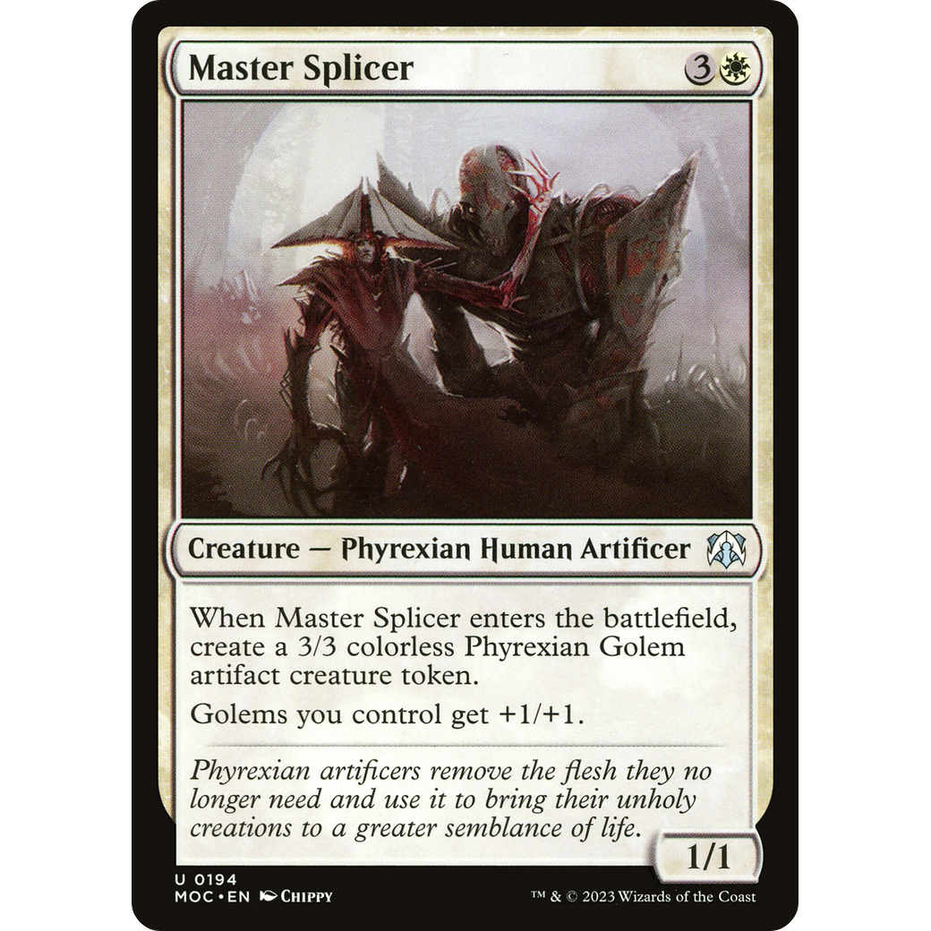 Master Splicer (MOC-194) - March of the Machine Commander