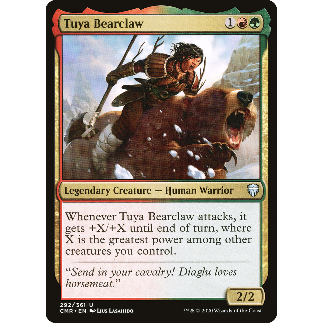 Tuya Bearclaw (CMR-292) - Commander Legends