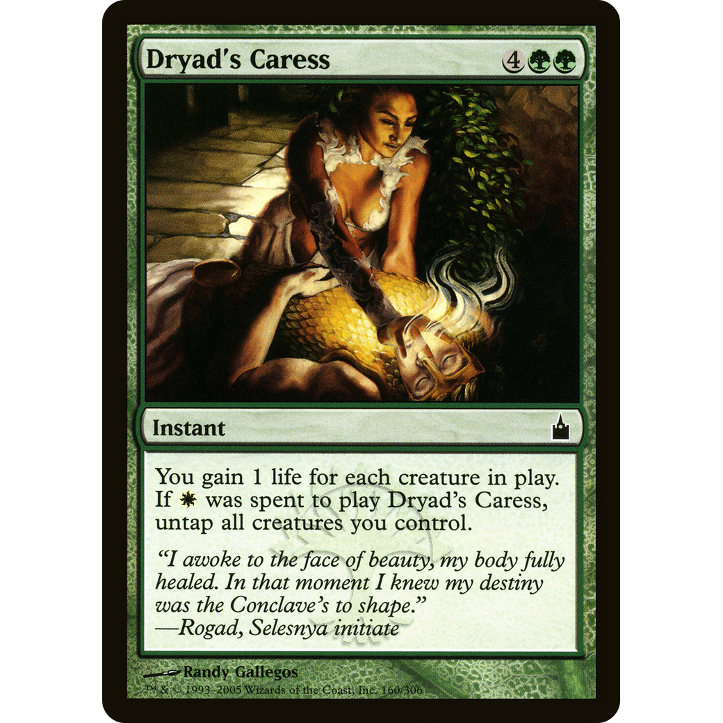 Dryad's Caress (RAV-160) - Ravnica: City of Guilds