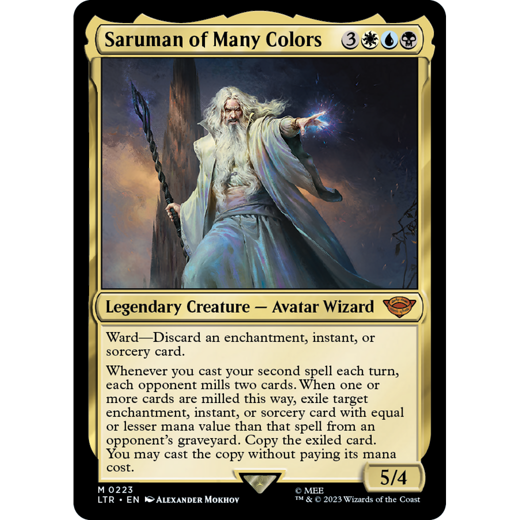 Saruman of Many Colors (LTR-223) - The Lord of the Rings: Tales of Middle-earth