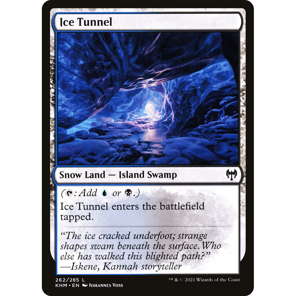 Ice Tunnel (KHM-262) - Kaldheim: (snow) Foil