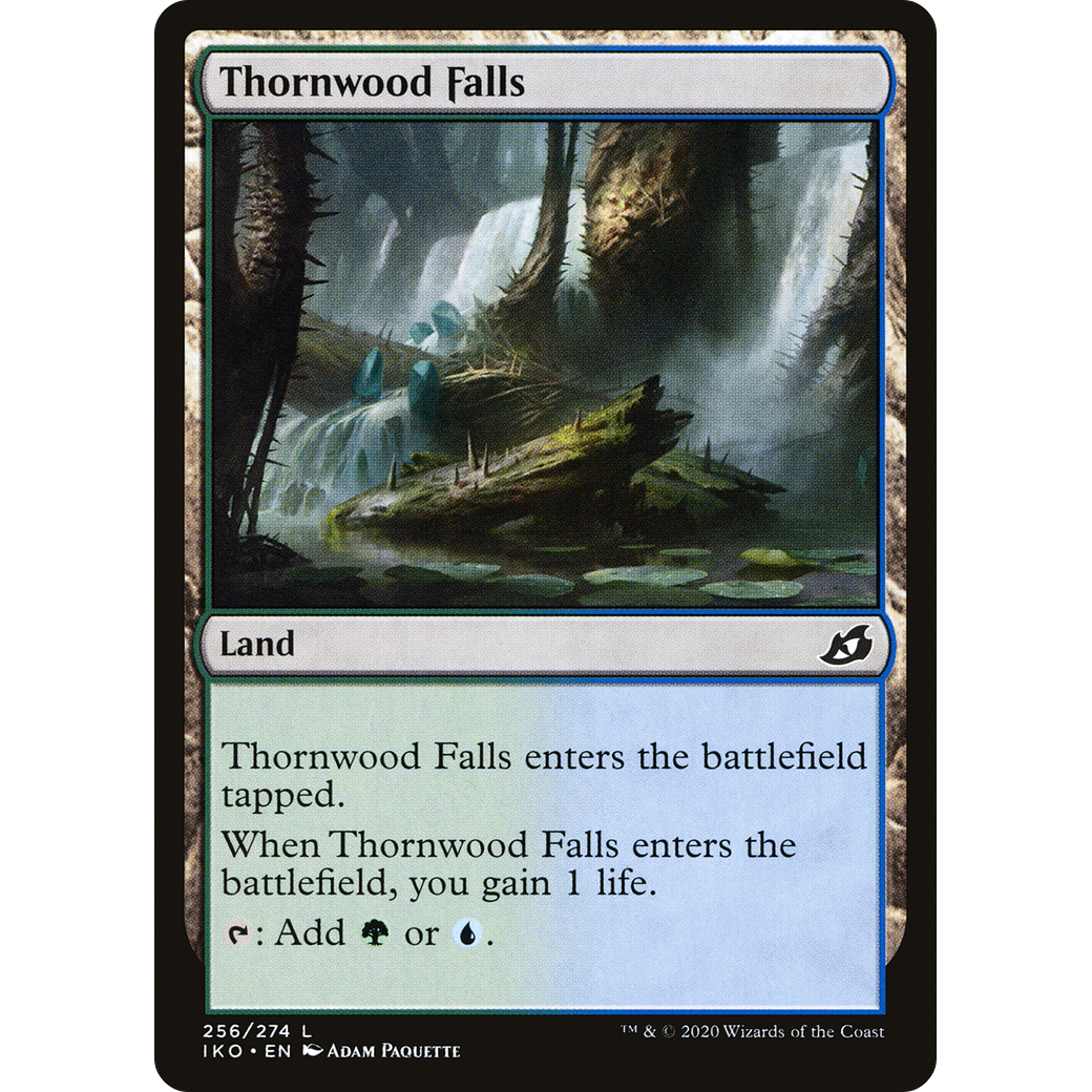 Thornwood Falls (IKO-256) - Ikoria: Lair of Behemoths Foil
