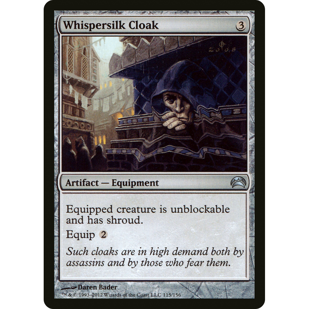 Whispersilk Cloak (PC2-115) - Planechase 2012