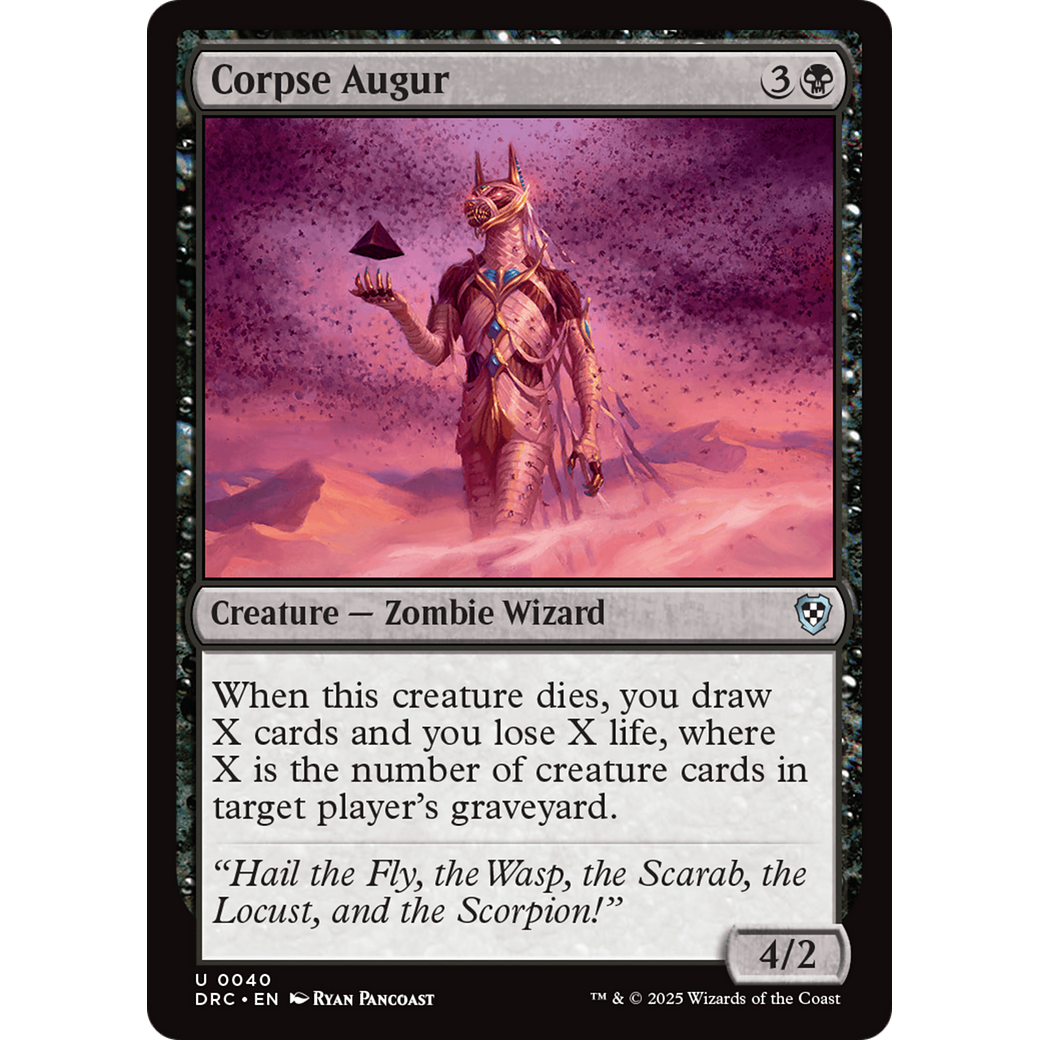 Corpse Augur (DRC-040) - Commander: Aetherdrift