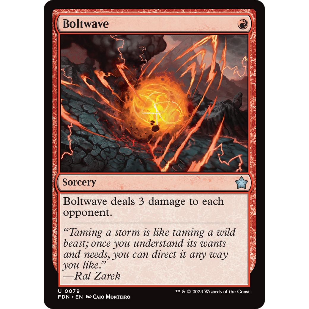 Boltwave (FDN-079) - Foundations Foil