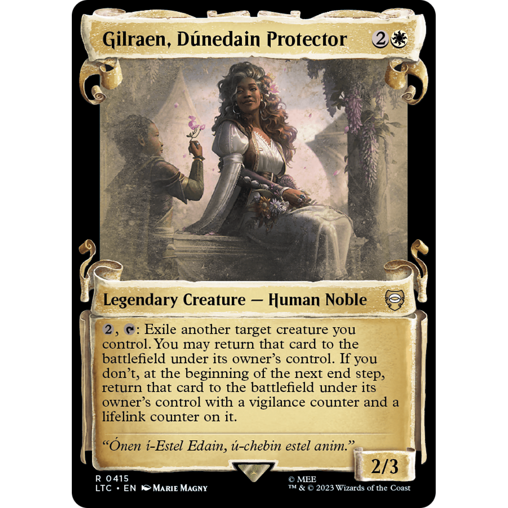 Gilraen, Dúnedain Protector (LTC-415) - Tales of Middle-earth Commander: (Showcase)