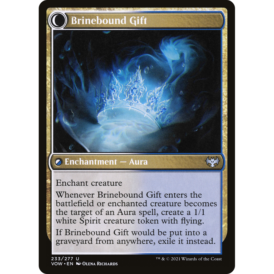 Brine Comber (VOW-233) - Innistrad: Crimson Vow: (Double Faced Transform) Foil