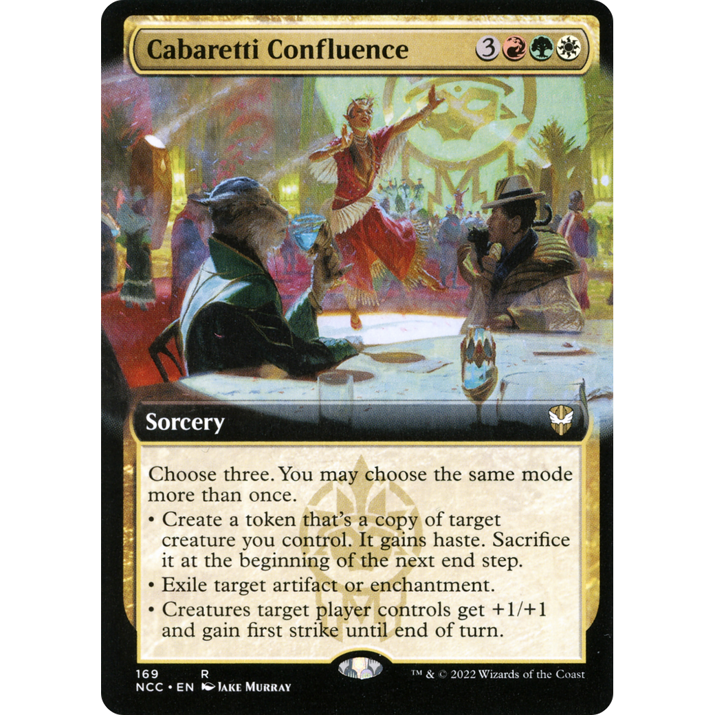 Cabaretti Confluence (Extended Art) (NCC-169) - New Capenna Commander: (Extended Art)