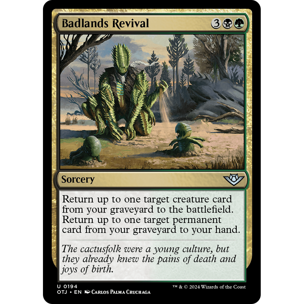 Badlands Revival (OTJ-194) - Outlaws of Thunder Junction