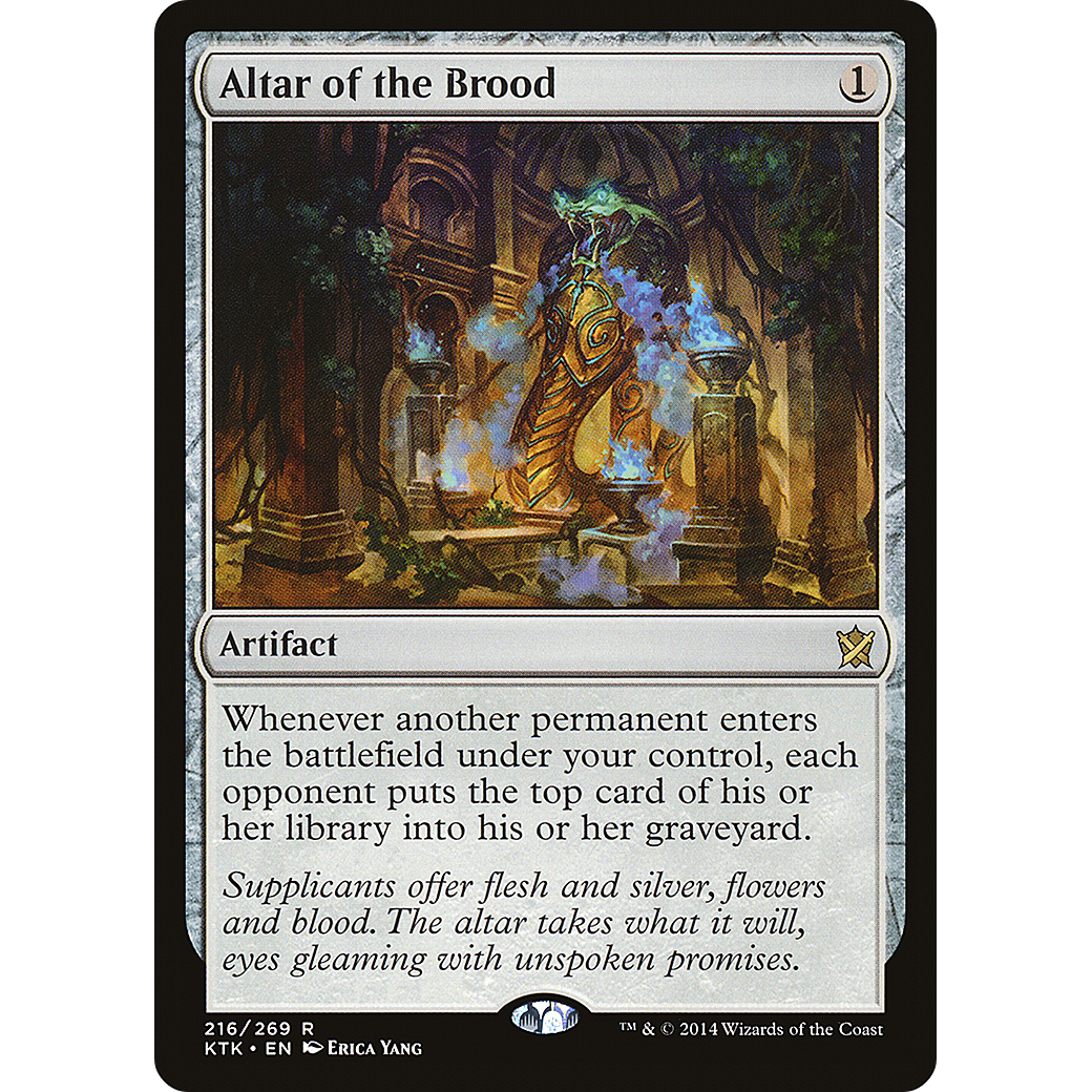 Altar of the Brood (KTK-216) - Khans of Tarkir Foil