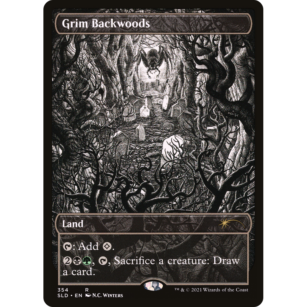 Grim Backwoods (SLD-354) - Secret Lair Drop Foil