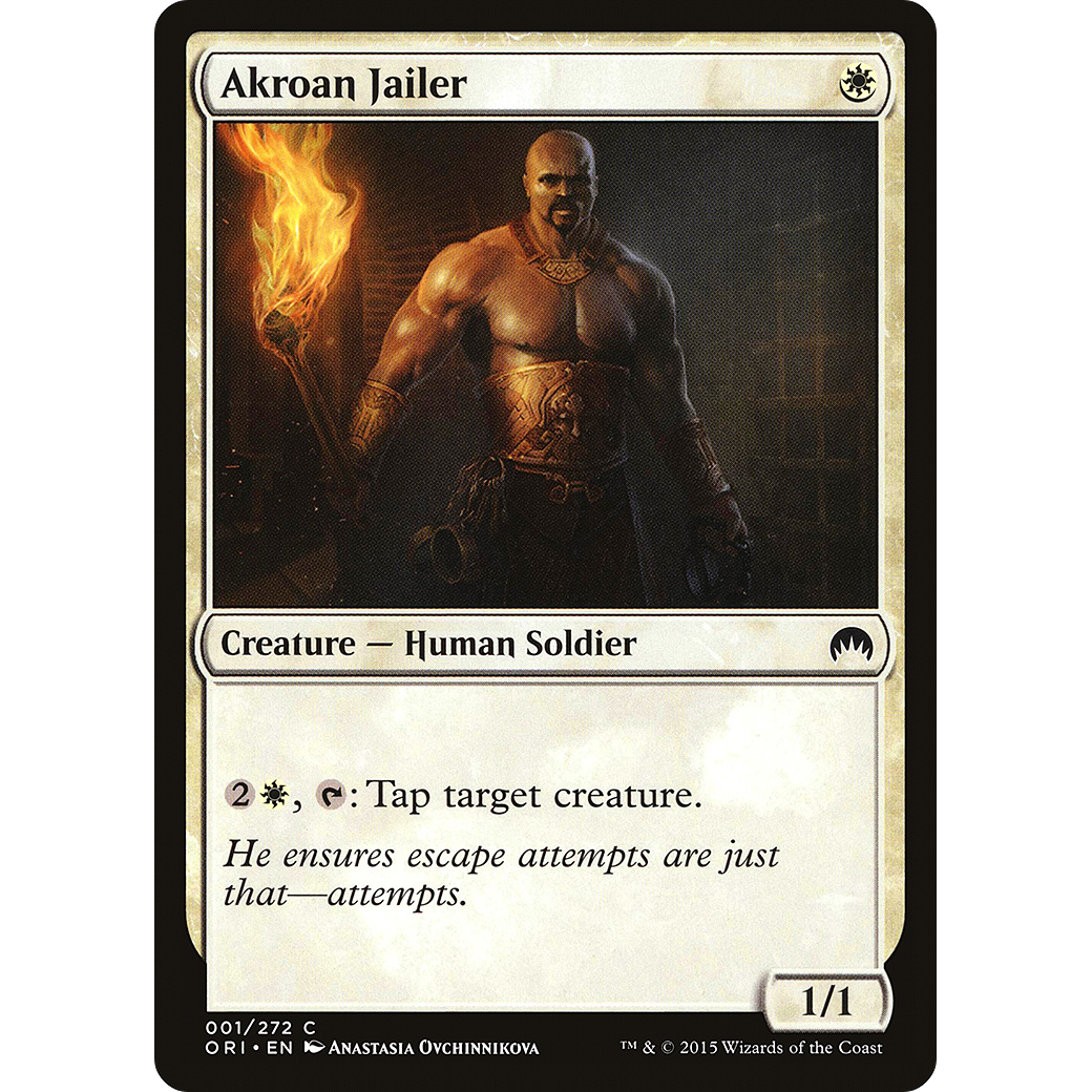 Akroan Jailer (ORI-001) - Magic Origins