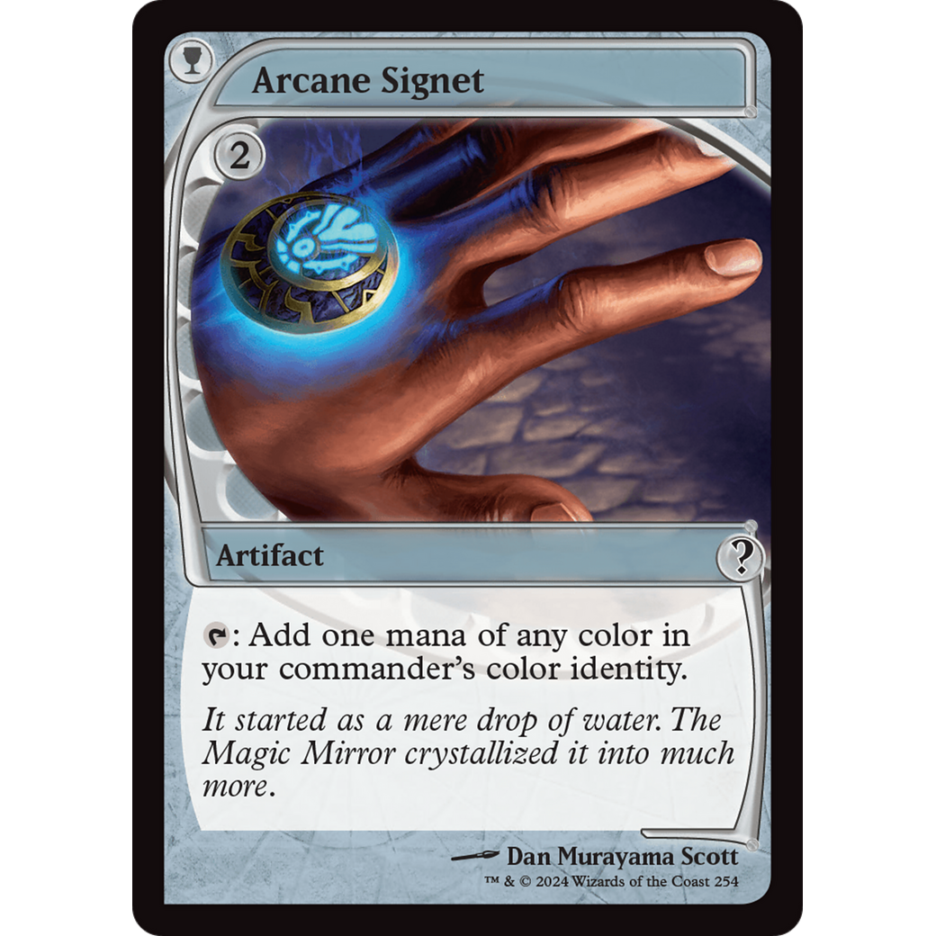 Arcane Signet (Future Sight) (MB2-254) - Mystery Booster 2 Foil
