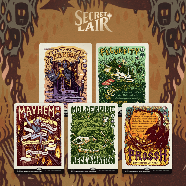 Magic the Gathering: Secret Lair: Prints of Darkness