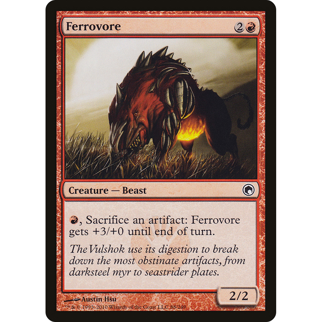 Ferrovore (SOM-088) - Scars of Mirrodin