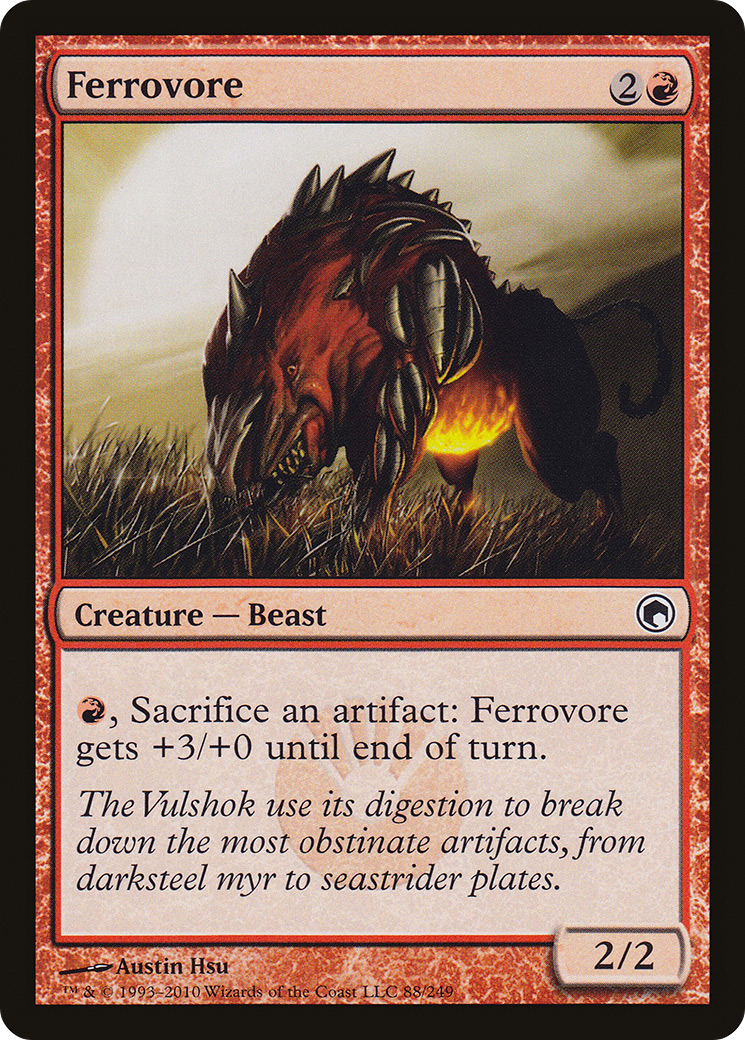 Ferrovore (SOM-088) - Scars of Mirrodin