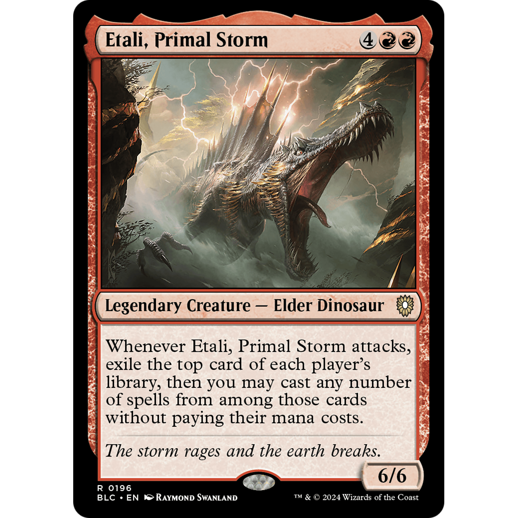 Etali, Primal Storm (BLC-196) - Bloomburrow Commander