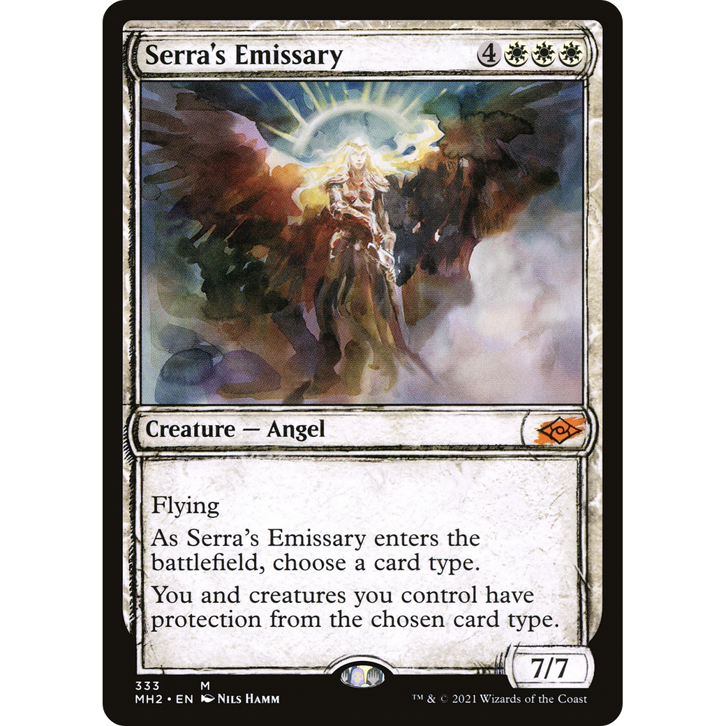 Serra's Emissary (Showcase) (MH2-333) - Modern Horizons 2: (Showcase)