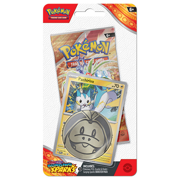 Pokemon: Surging Sparks - Checklane Blister (Styles May Vary) (Pre-Order) (Expected 11/08/24)