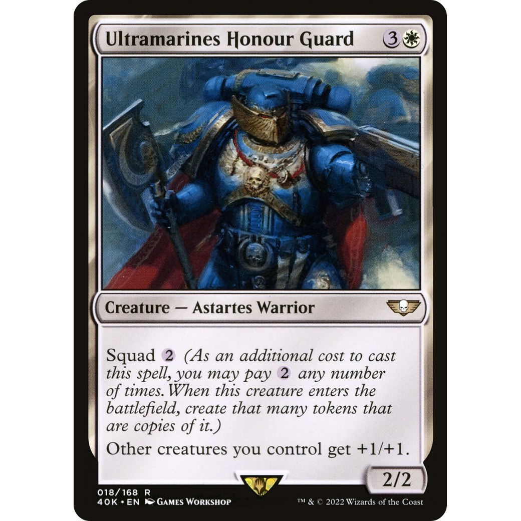 Ultramarines Honour Guard (40K-018) - Warhammer 40,000 Commander