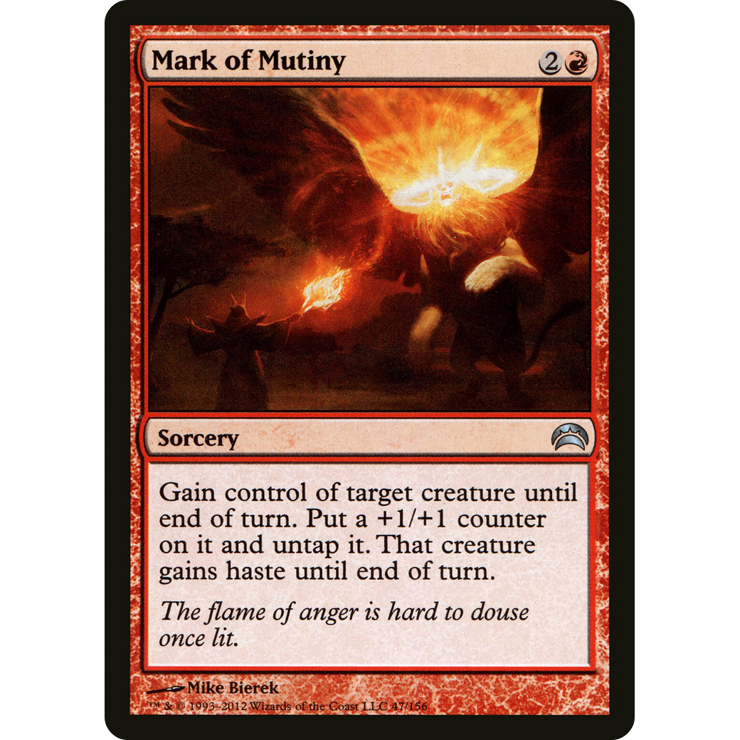Mark of Mutiny (PC2-047) - Planechase 2012