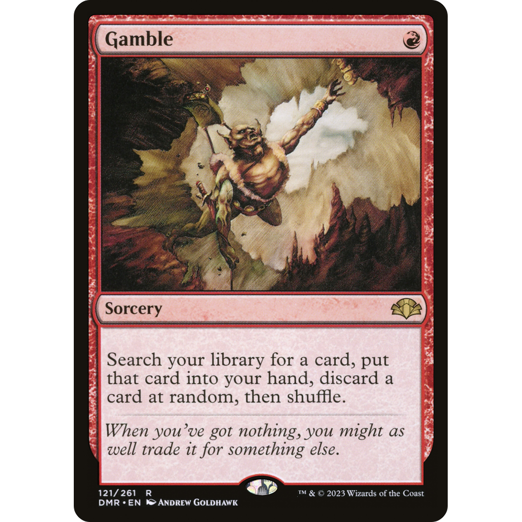 Gamble (DMR-121) - Dominaria Remastered Foil