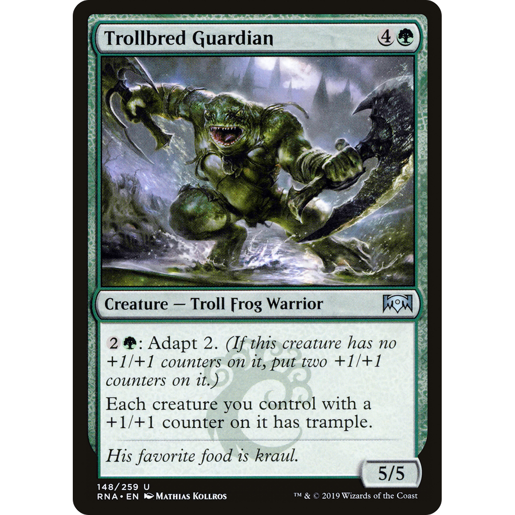 Trollbred Guardian (RNA-148) - Ravnica Allegiance