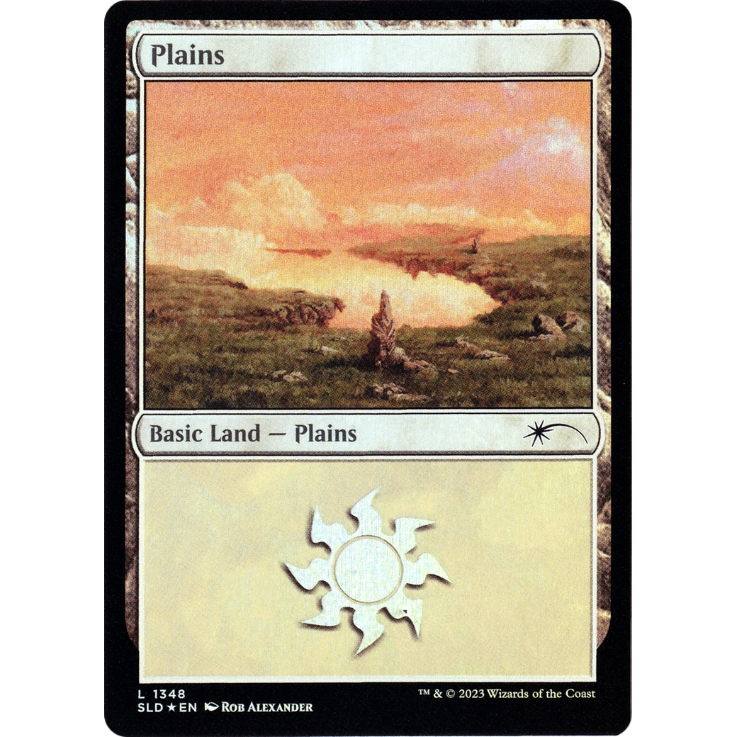 Plains (1348) (SLD-1348) - Secret Lair Drop Foil