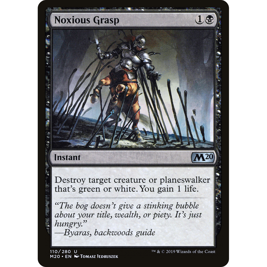 Noxious Grasp (M20-110) - Core Set 2020 Foil