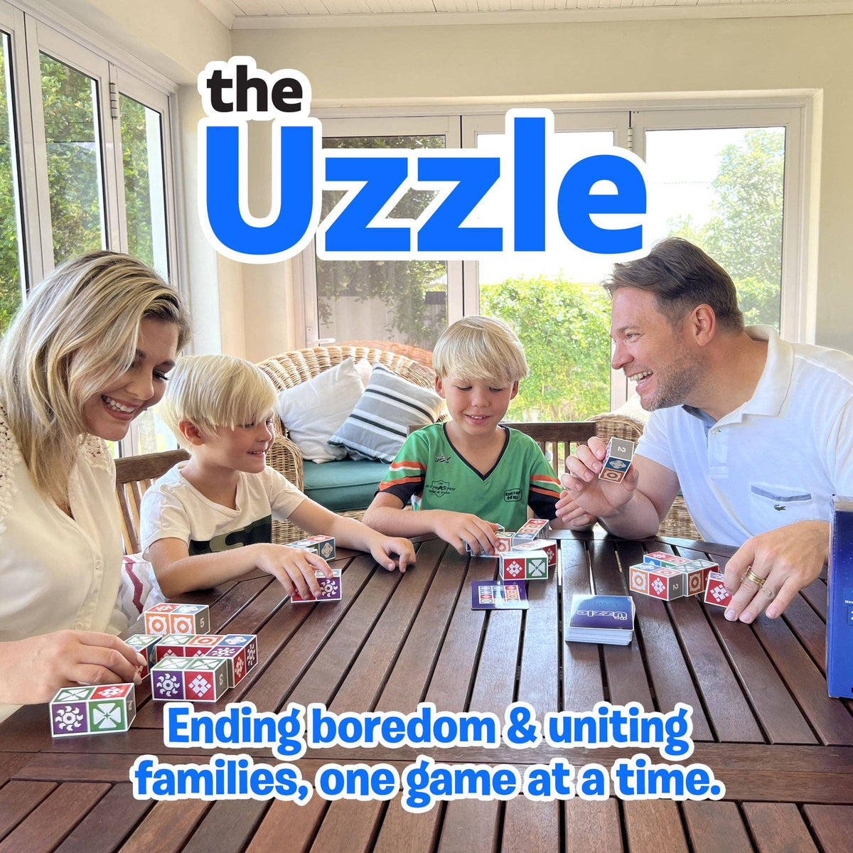 The Uzzle - Fast-Paced Pattern Puzzle Game – Family Fun: 1 Uzzle Game