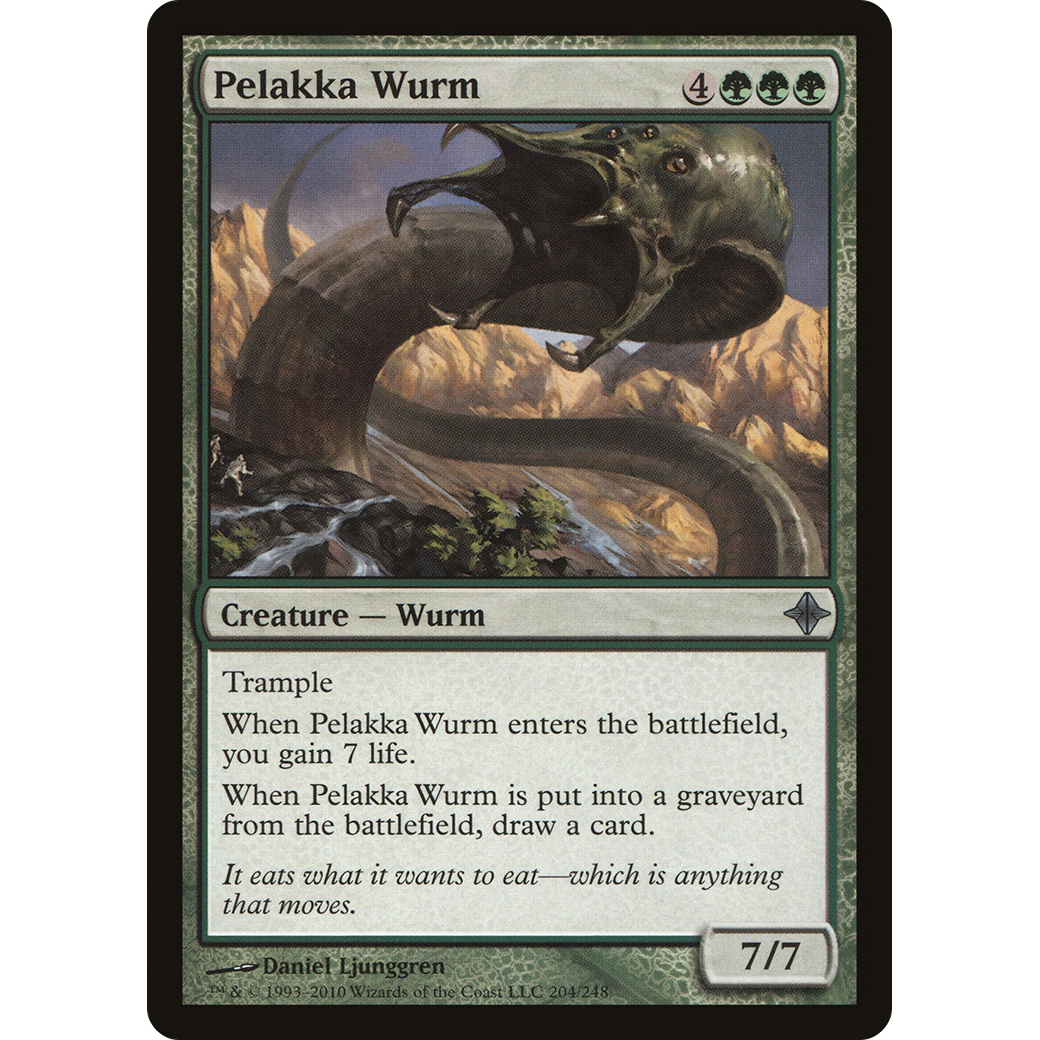 Pelakka Wurm (ROE-204) - Rise of the Eldrazi Foil