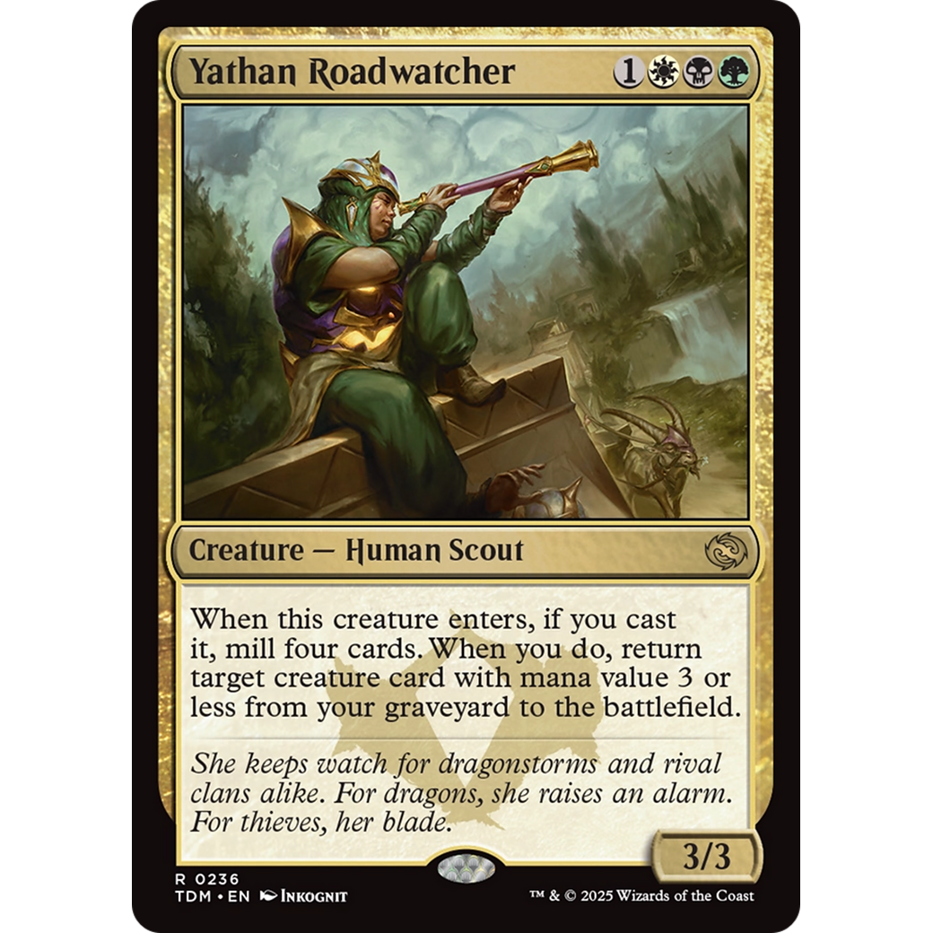 Yathan Roadwatcher (TDM-236) - Tarkir: Dragonstorm