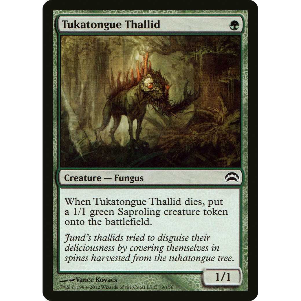 Tukatongue Thallid (PC2-079) - Planechase 2012