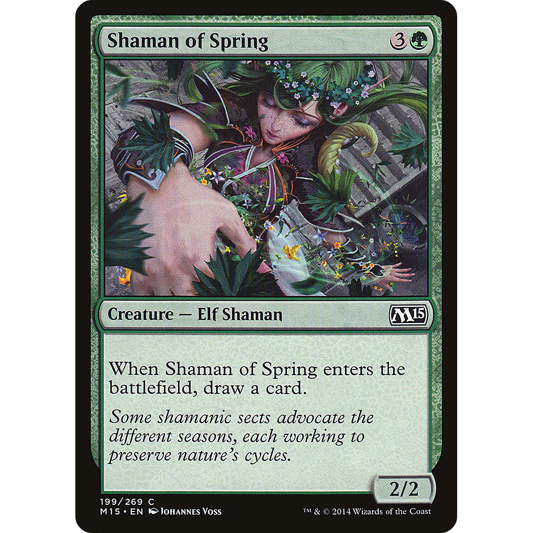 Shaman of Spring (M15-199) - Magic 2015