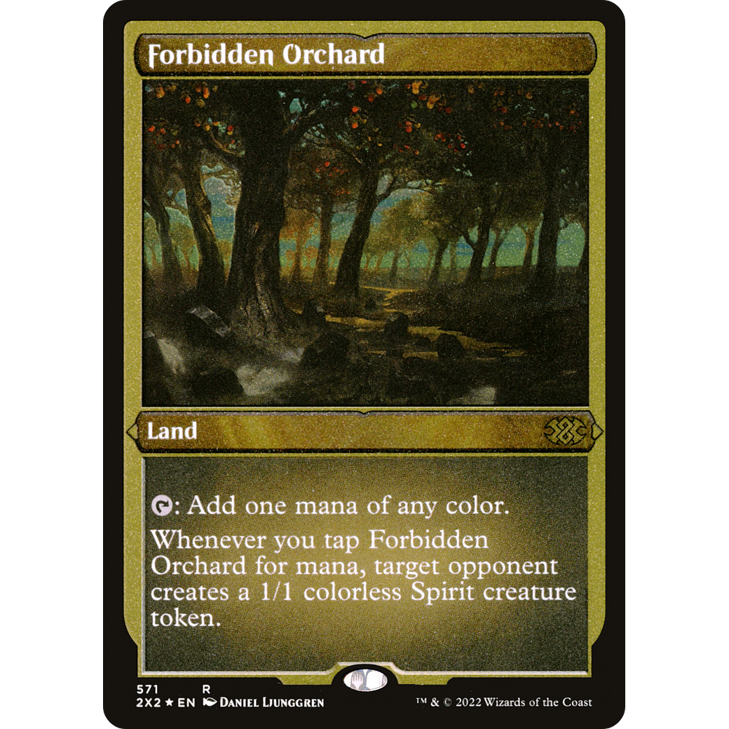 Forbidden Orchard (Foil Etched) (2X2-571) - Double Masters 2022 Foil