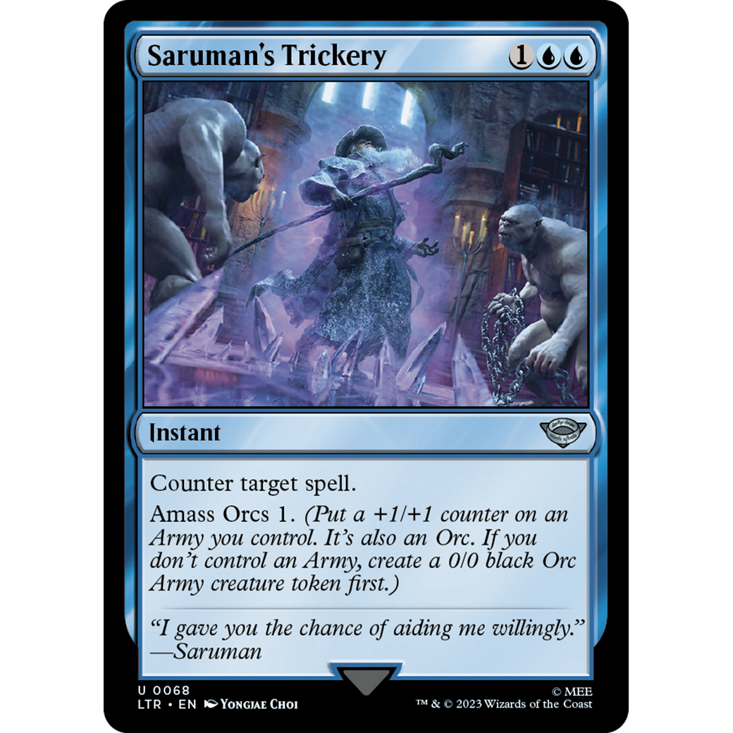 Saruman's Trickery (LTR-068) - The Lord of the Rings: Tales of Middle-earth