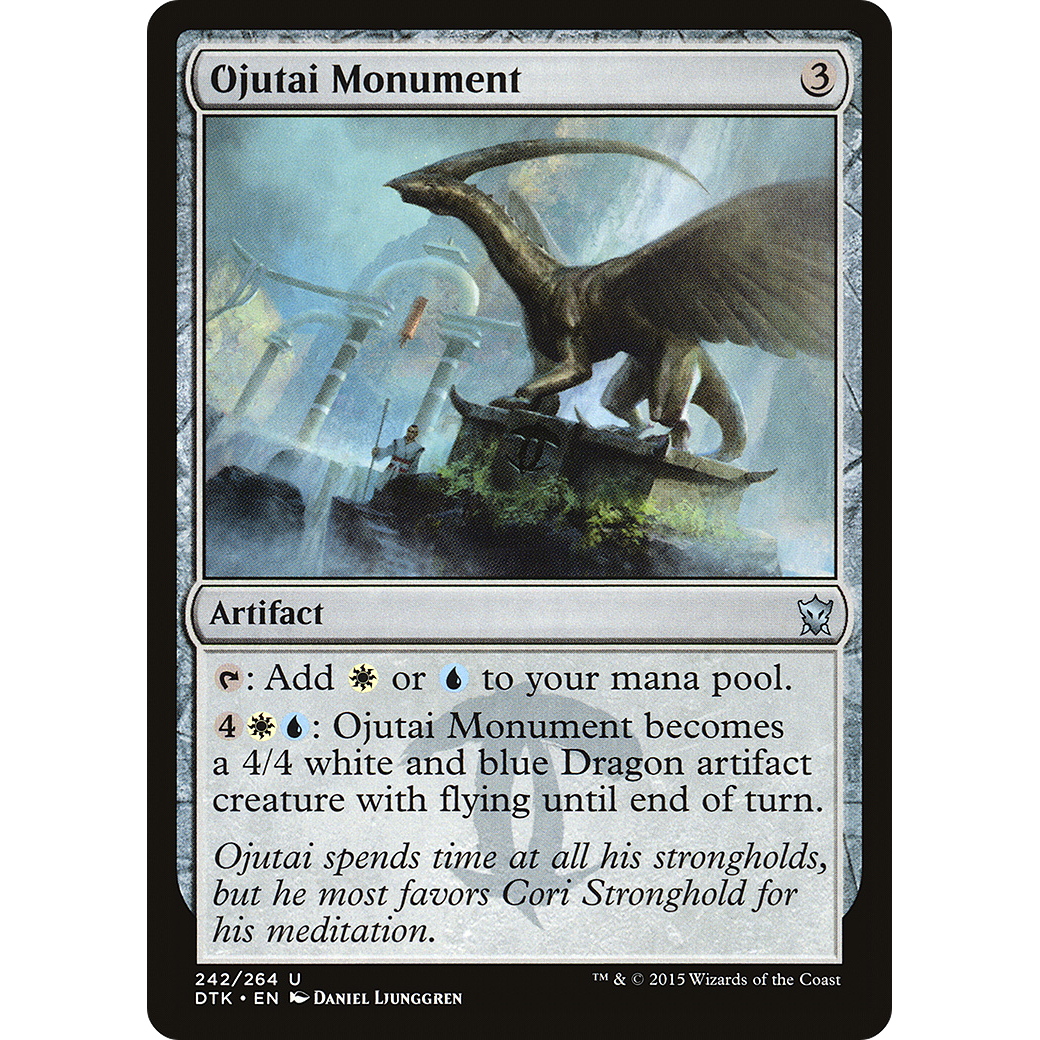 Ojutai Monument (DTK-242) - Dragons of Tarkir Foil