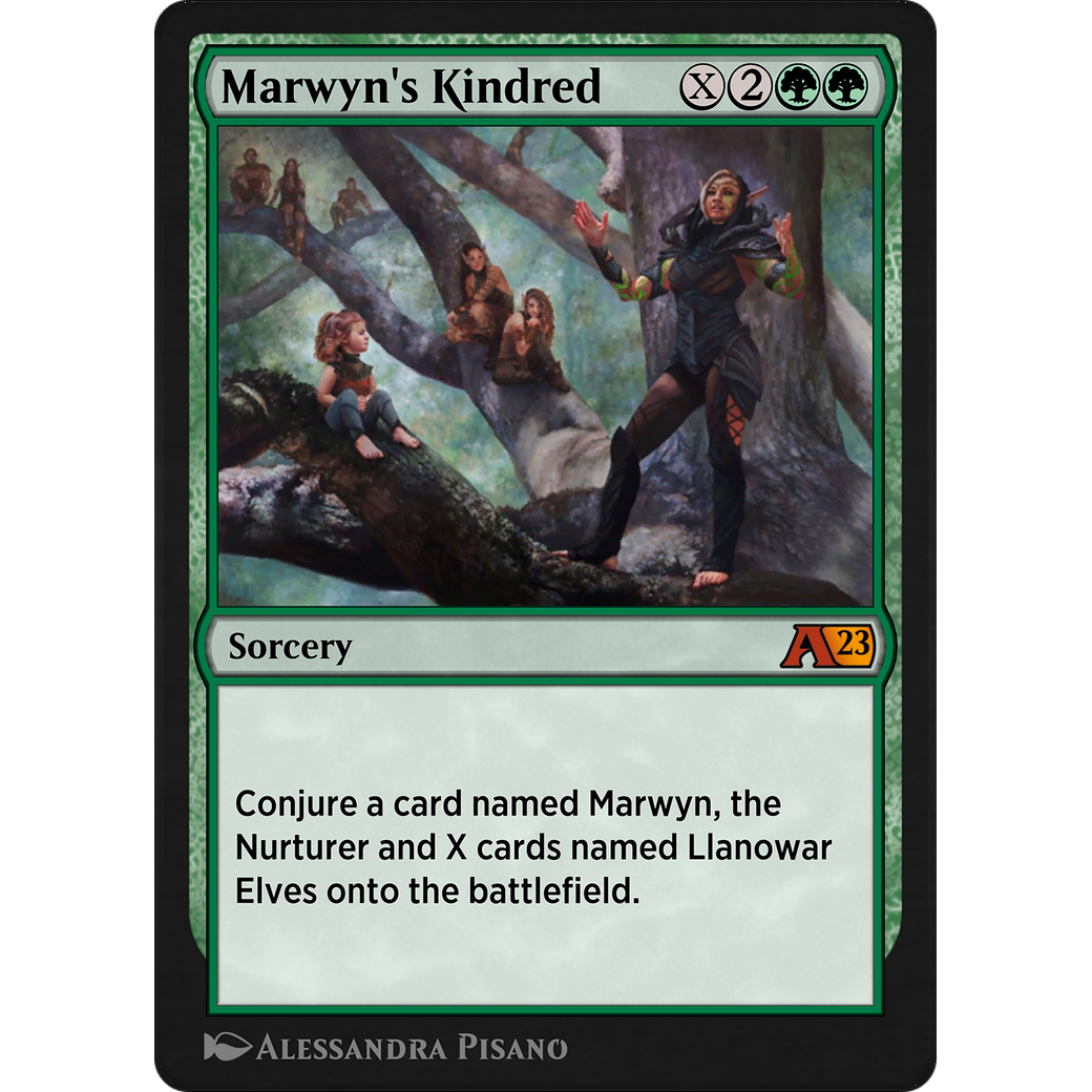 Marwyn's Kindred (YDMU-016) - Alchemy: Dominaria