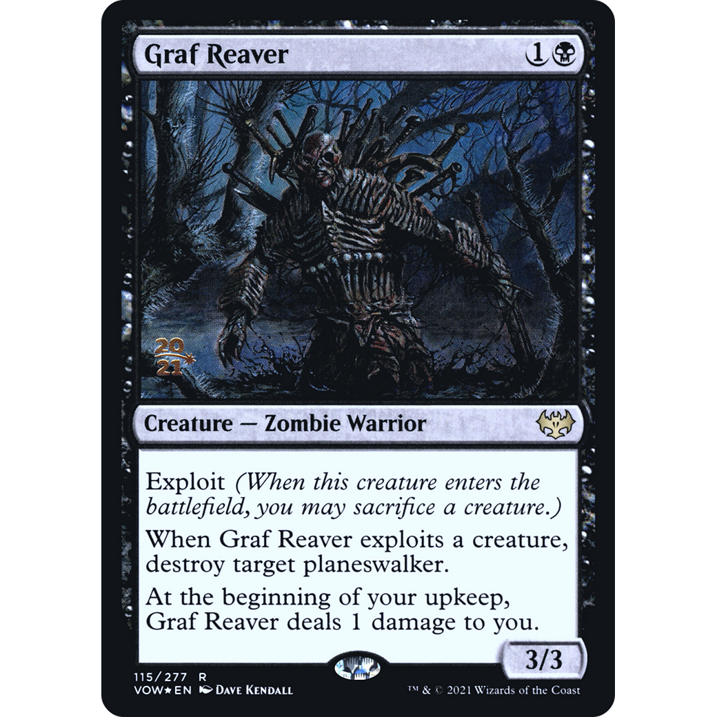 Graf Reaver (PRE-115) - Innistrad: Crimson Vow Promos Foil