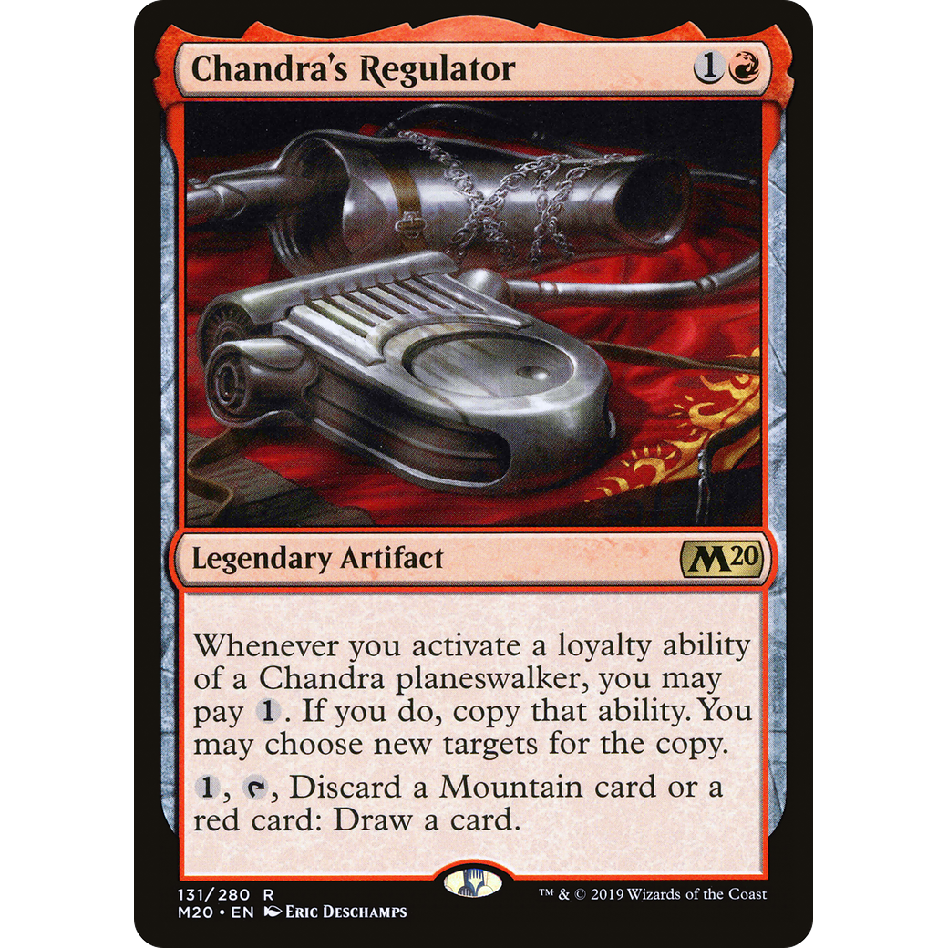 Chandra's Regulator (M20-131) - Core Set 2020