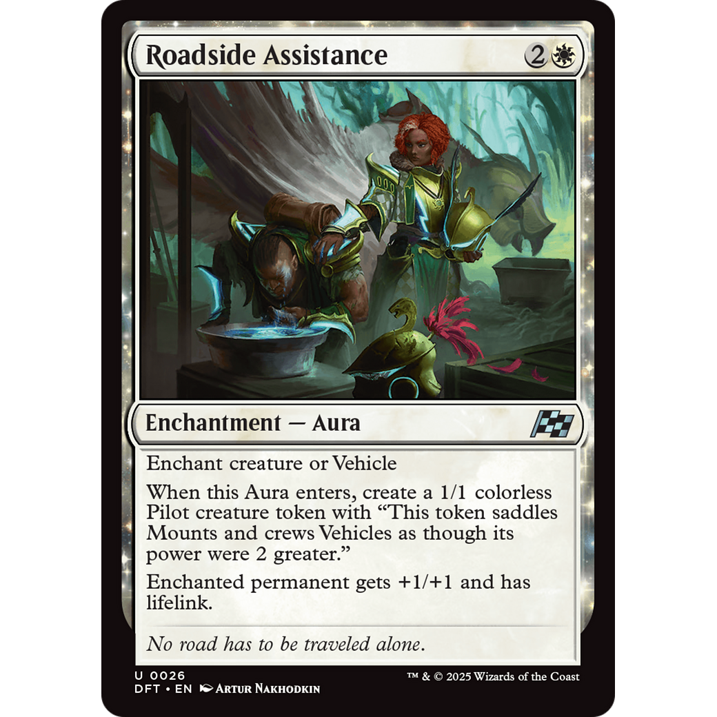 Roadside Assistance (DFT-026) - Aetherdrift: (enchantment) Foil