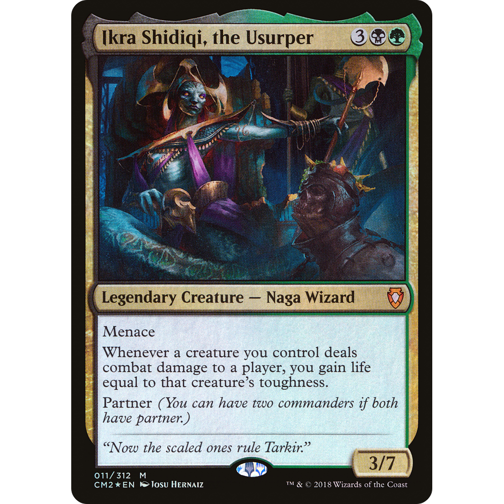 Ikra Shidiqi, the Usurper (CM2-011) - Commander Anthology Volume II Foil