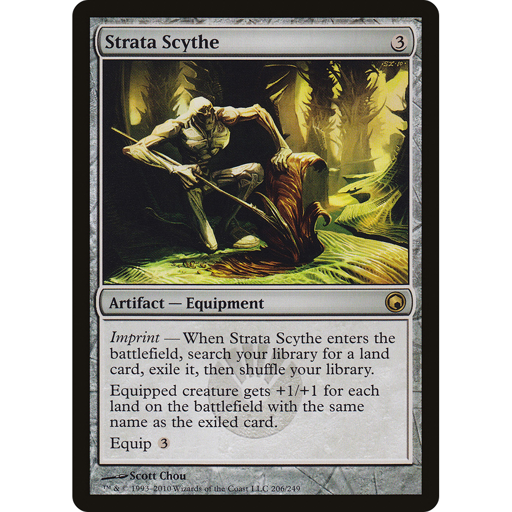 Strata Scythe (SOM-206) - Scars of Mirrodin Foil