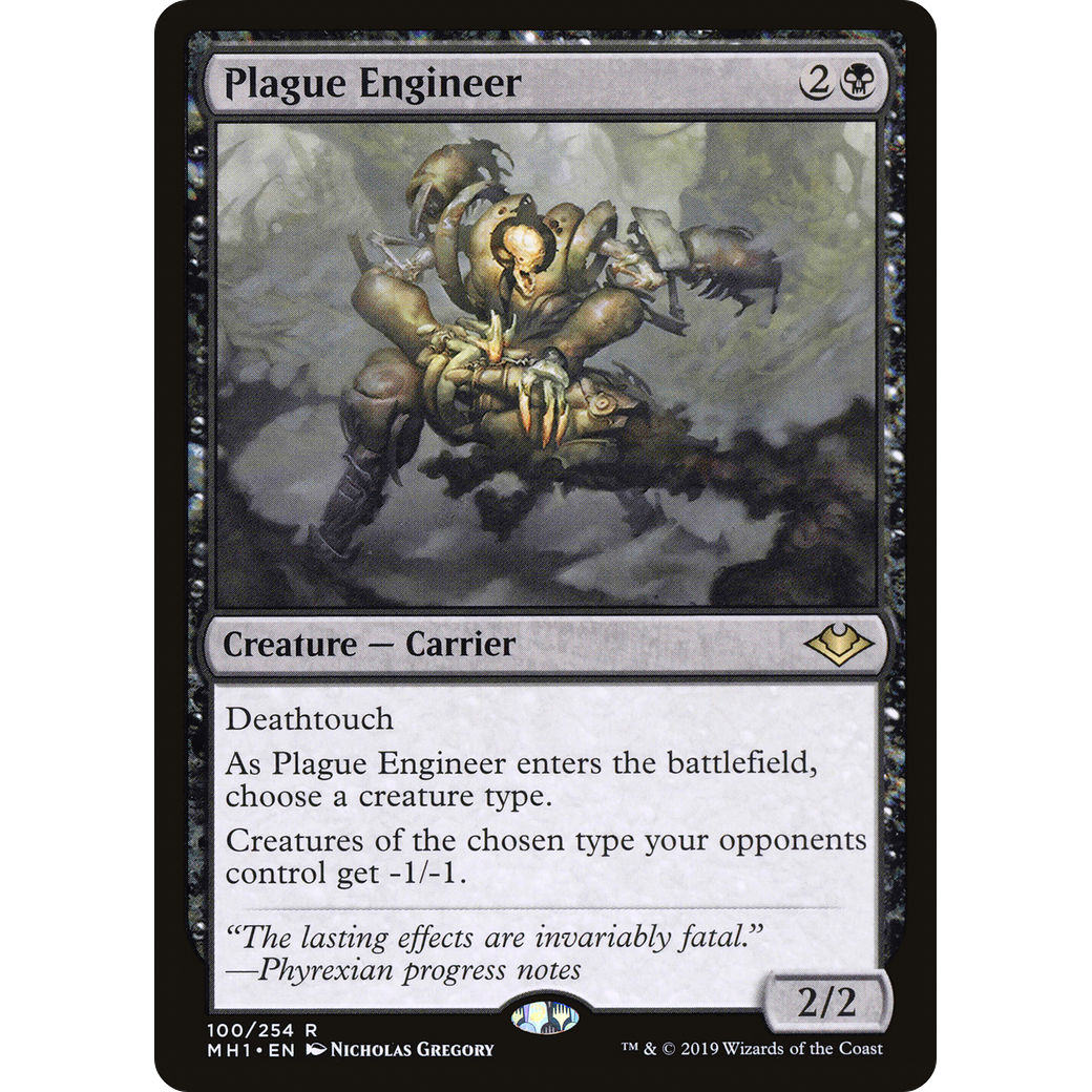 Plague Engineer (MH1-100) - Modern Horizons Foil