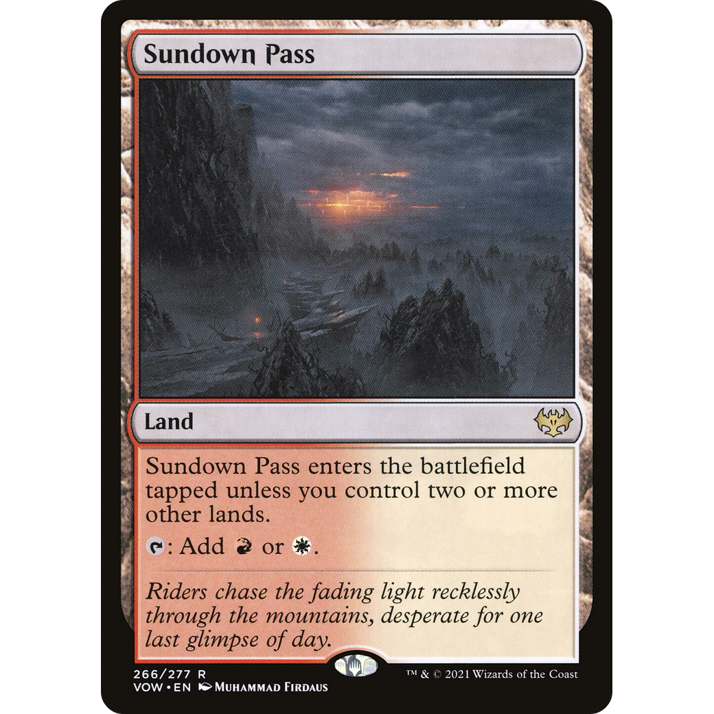 Sundown Pass (VOW-266) - Innistrad: Crimson Vow