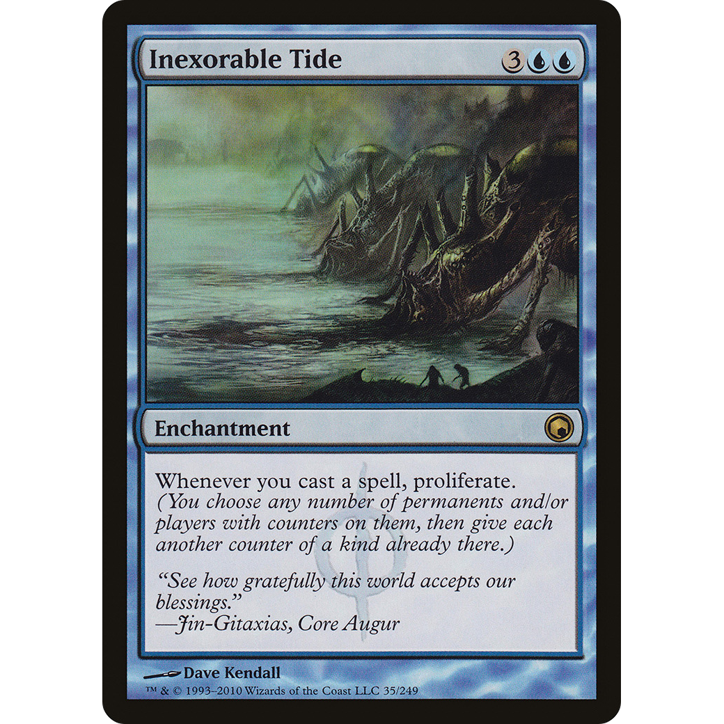 Inexorable Tide (SOM-035) - Scars of Mirrodin
