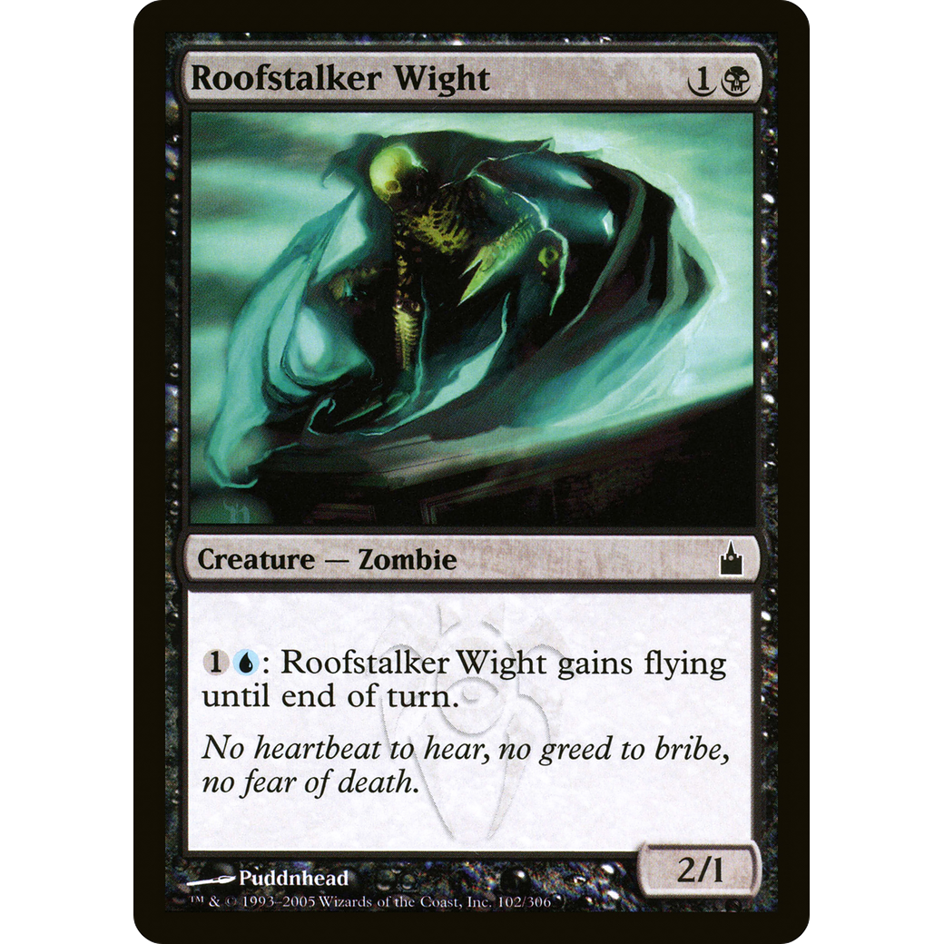 Roofstalker Wight (RAV-102) - Ravnica: City of Guilds Foil