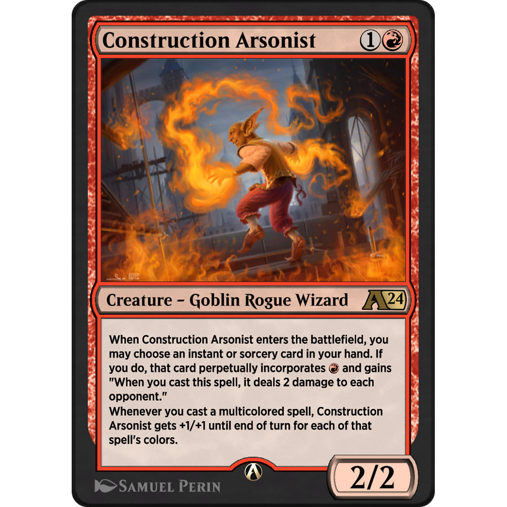 Construction Arsonist (YMKM-015) - Alchemy: Murders at Karlov Manor